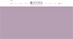Desktop Screenshot of icosa-europe.com
